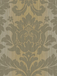 Дизайнерские обои Seabrook TAPESTRY, США, акрил/бумага, моющиеся, Коричневые, 0,52х10м