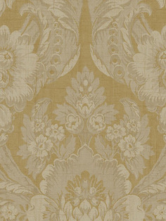 Дизайнерские обои Seabrook TAPESTRY, США, акрил/бумага, моющиеся, Желтые, 0,52х10м