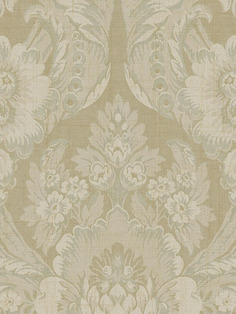 Дизайнерские обои Seabrook TAPESTRY, США, акрил/бумага, моющиеся, Белые, 0,52х10м