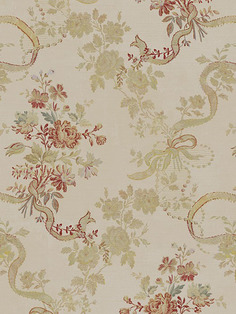 Дизайнерские обои Seabrook TAPESTRY, США, акрил/бумага, моющиеся, Бежевые, 0,52х10м