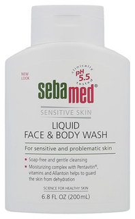 Гель для умывания Sebamed Sensitive Skin Liquid Face & Body Wash 200 мл