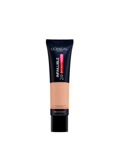 Тональный крем LOreal Infaillible 24 часа матовое покрытие, тон 145 розово-бежевый, 30 мл