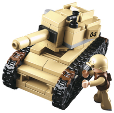 Конструктор Sluban Танк, 158 деталей