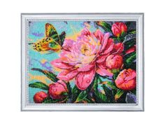 Набор для вышивания бисером Butterfly Аромат пиона