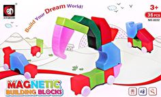 Магнитный конструктор Toytoys 36 деталей