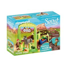 Конструктор Playmobil Загон для лошадей 70120