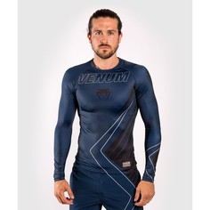 Рашгард Venum Contender 5.0 L/S Navy/Sand, XL