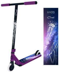 Самокат трюковый XAOS Comet Purple 110 мм