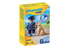 Конструктор Playmobil Полицейский с собакой 70408