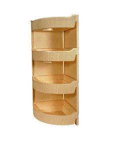 Этажерка BranQ 35BQ3779СЛК 33,5х33,5х86,5 см, слоновая кость