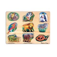 Melissa&Doug Пазл со звуком – Животные