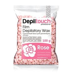 Воск для депиляции пленочный Depiltouch Film Depilatory Wax Rose в гранулах 100 гр