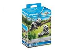 Конструктор Playmobil Панды с малышом 70353