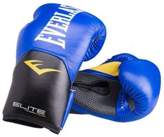 Перчатки тренировочные Everlast Elite ProStyle 16oz син.