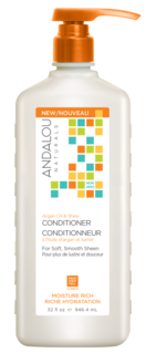 Кондиционер для увлажнения волос Andalou Naturals Коллекция «Арган и Ши»