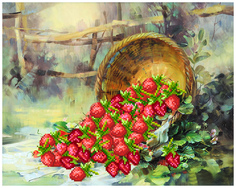 Вышивка бисером Матренин Посад Клубника 4198