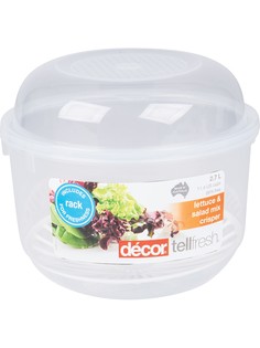 Контейнер пищевой PREMIUM TELLFRESH SALAD для салата 19.5х19.5х17см Decor