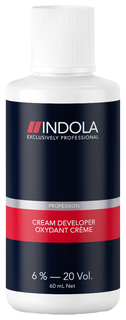 Проявитель Indola Profession Cream Developer 6% 60 мл