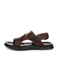 Сандалии мужские quattrocomforto 110-11MV-136KT коричневые 44 RU