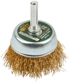 Корщетка-чашка, 50 мм, штифт, латунь FIT 38515 F.It