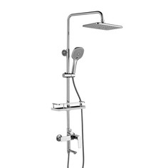 Смеситель для ванны и душа Rossinka Silvermix RS27-46 "Тропической дождь"