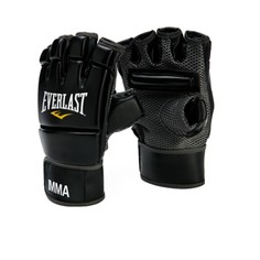 Боксерские перчатки Everlast MMA Kickboxing черные 6 унций