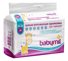 Пеленки для детей Babymil Оптима 60 х 60 см 30 шт.