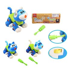 Конструктор Play Smart Кошечка 1305/DT, на колесиках, в пакете, 13*13*9 см Playsmart