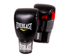 Боксерские перчатки Everlast Clinch Strike черные 12 унций