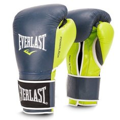 Перчатки тренировочные EVERLAST Powerlock BL/GRN 14 OZ