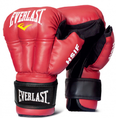 Перчатки для рукопашного боя EVERLAST HSIF PU RD 10 OZ