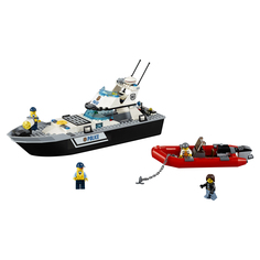 Конструктор LEGO City Police Полицейский патрульный катер (60129)