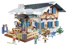 Игровой набор Playmobil Зимние виды спорта: Лыжная база