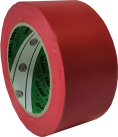 Лента для разметки пола Globe 2535, красная, 50мм*33м
