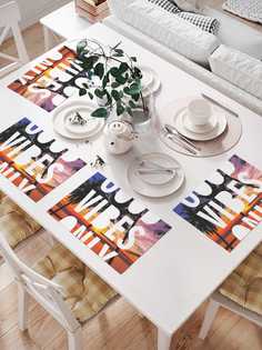 Сервировочные селфетки JoyArty "Только хорошие флюиды" (32х46 см, 4 шт.)