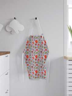 Фартук женский для готовки JoyArty "Сервиз в горошек", универсальный размер