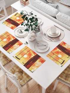 Сервировочные селфетки JoyArty "Сказочные качели" (32х46 см, 4 шт.)