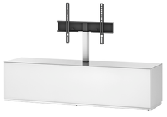 Тумба под телевизор приставная SONOROUS ST 161F WHT WHT BS 165х45х87 см, белый