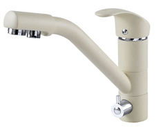 Смеситель для кухонной мойки Zigmund & Shtain ZS 1100 каменная соль