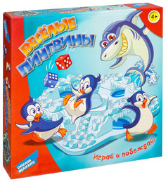 Семейная настольная игра Dream makers Веселые пингвины 707-36