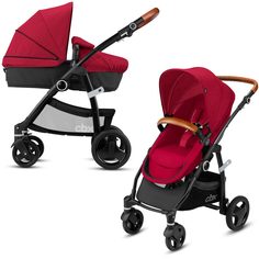 Коляска-трансформер CBX Leotie Flex Lux Crunchy Red Cybex