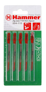 Пилка для лобзика Hammer Flex 204-115 JG WD (30559)