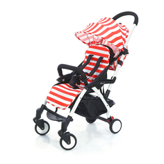 Прогулочная коляска Esspero Summer Lux Red Stripe