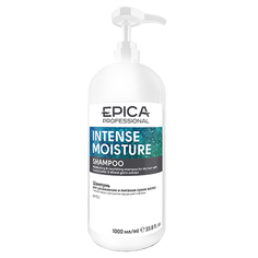 Шампунь Epica Intense Moisture Shampoo для увлажнения и питания сухих волос 1000 мл