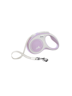 Поводок-рулетка Flexi New Comfort tape S 5m 15kg rose
