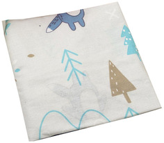 Простыня WB AmaroBaby на резинке 125х75х12 бязь (В лесу)