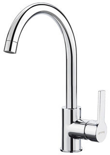 Смеситель для кухонной мойки Smeg MI4CR хром