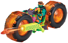 Мотоцикл Playmates Toys TMNT с фигуркой Майки