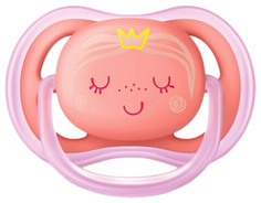 Пустышки Philips Avent Ultra Air 2 шт. с 6-18 мес. для девочек SCF343/22