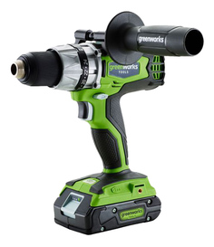 Аккумуляторная ударная дрель-шуруповерт Greenworks G24CD 3801107 БЕЗ АККУМУЛЯТОРА И З/У